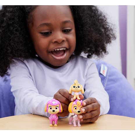 Paw Patrol Movie 2 Skye Evolution figurer 3-pak