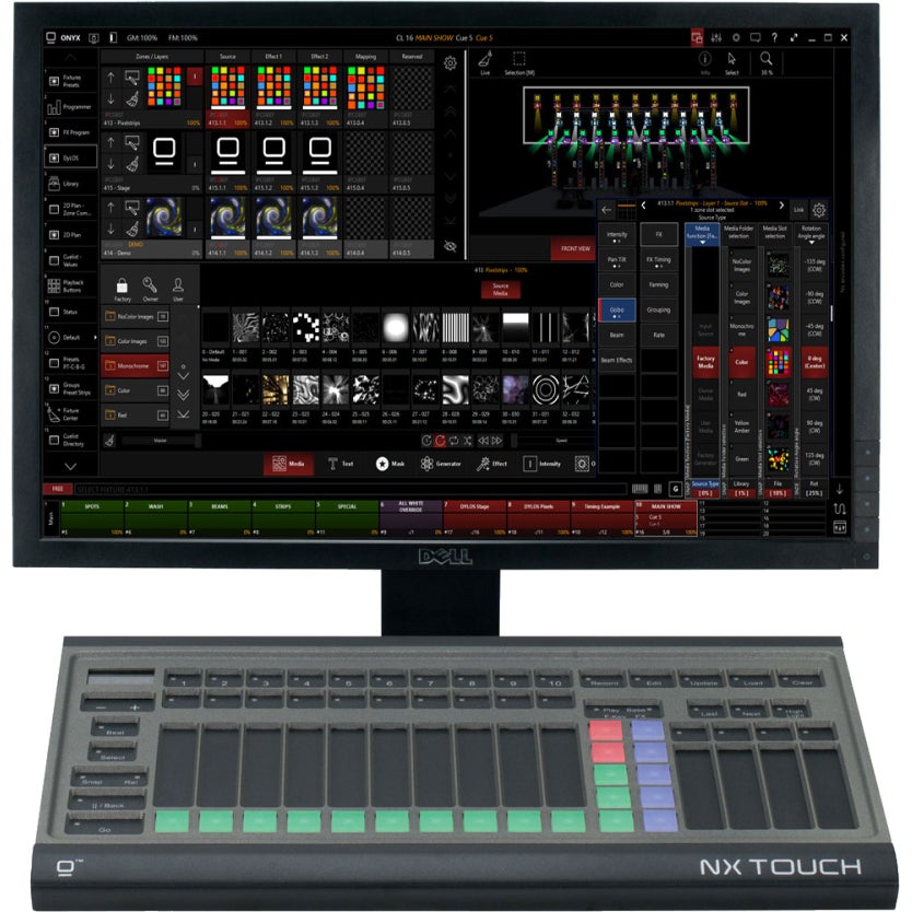 Obsidian NX Touch USB DMX controller (wing)