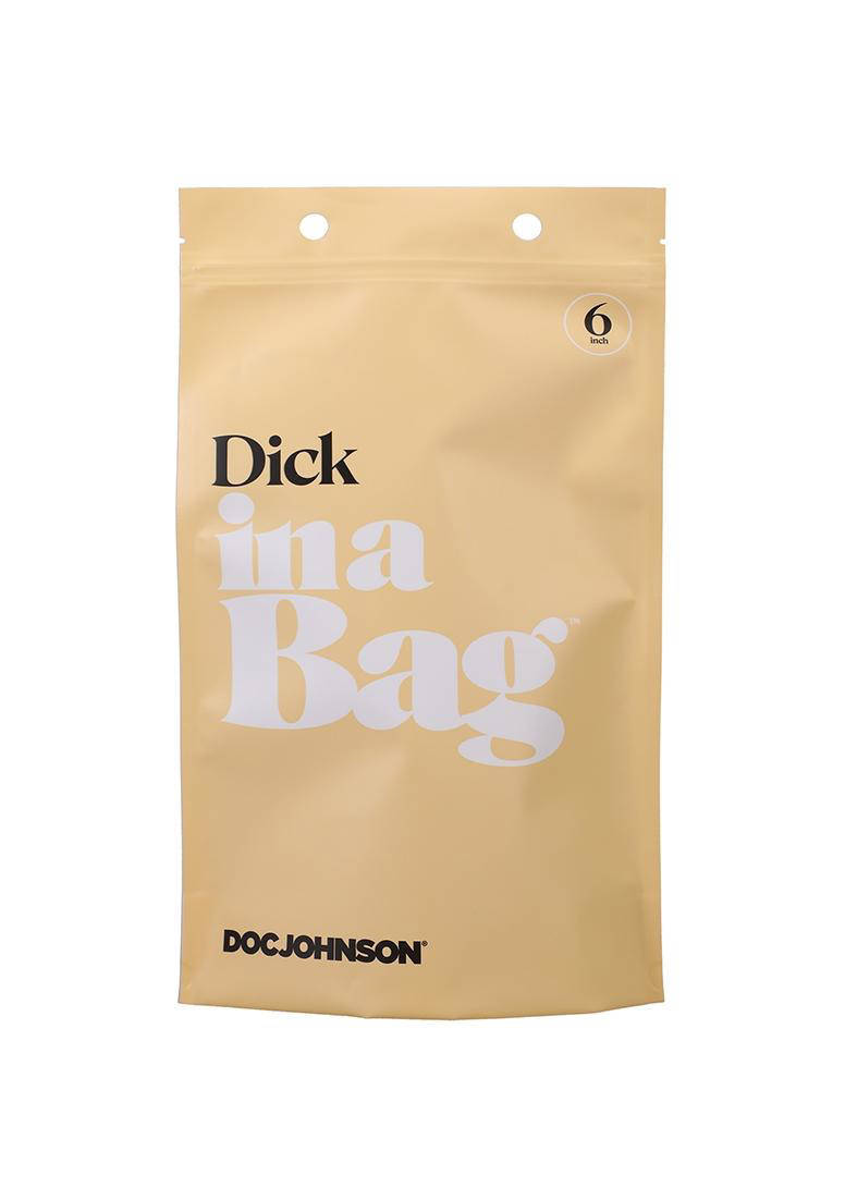Doc Johnson realistische dildo - 15 cm - transparant