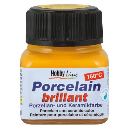 KREUL Glass & Porcelain Clear, sonnengelb, 20 ml
