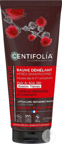 Centifolia Soin Réparateur Après-Shampoing Baume Démêlant Cheveux Fragilisés Et Cassants Tube 200ml