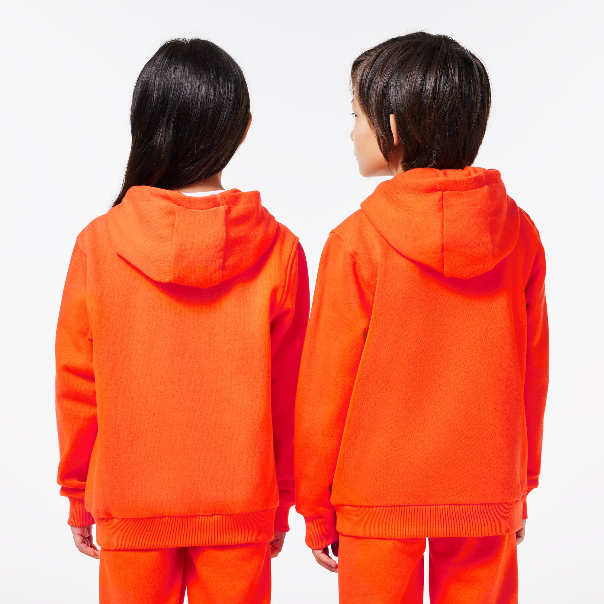 Kinder LACOSTE Sweatjacke mit Känguru-Tasche Pullover & Sweatshirts - Orange - Lacoste - Kinder