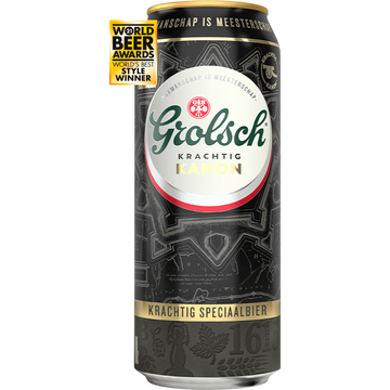 Grolsch - Krachtig Kanon - Blik - 500ML