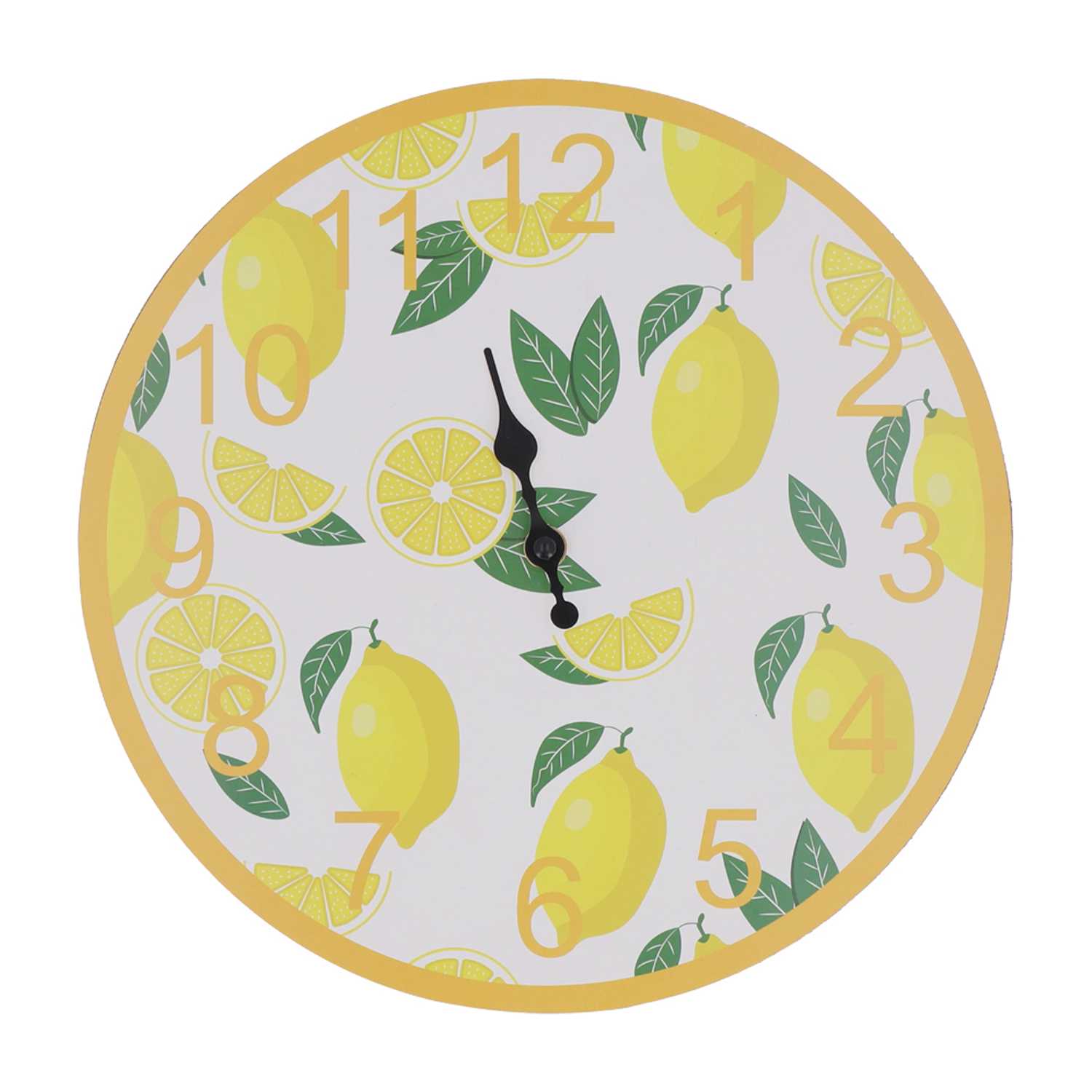 Deko Wanduhr Lemon Ø30cm