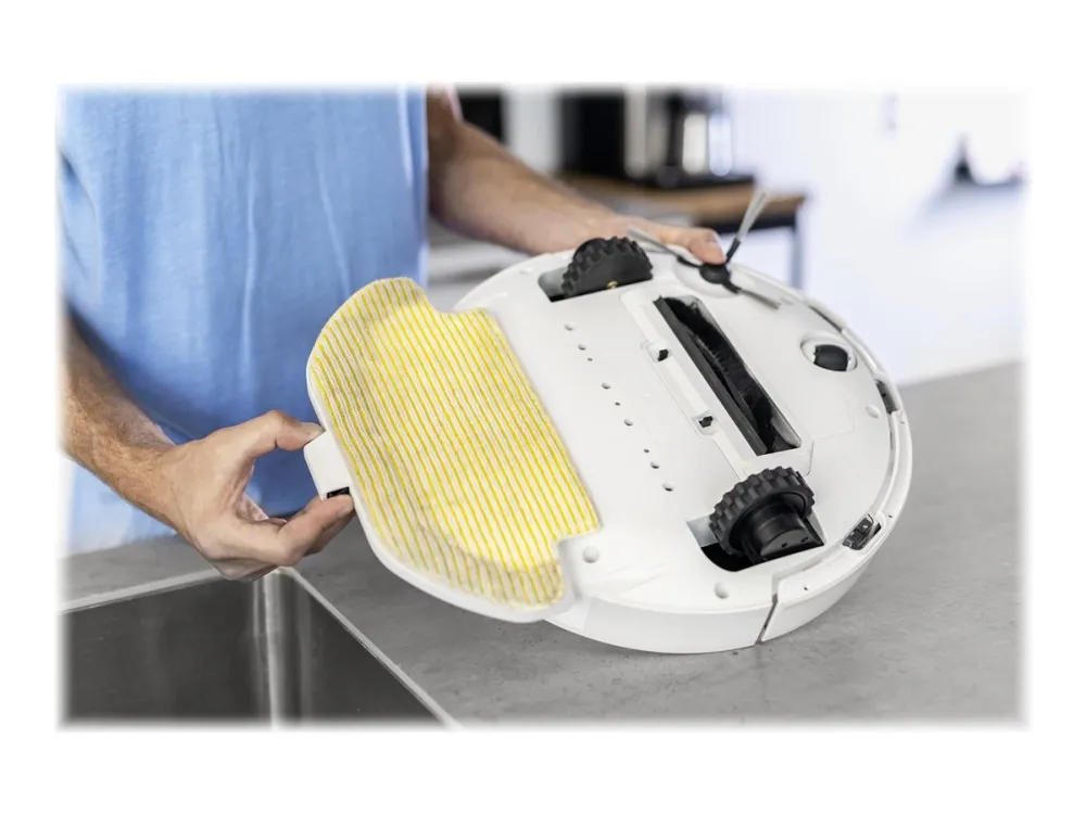 Kärcher RCV 3 robotstøvsuger med vaskefunktion, hvid