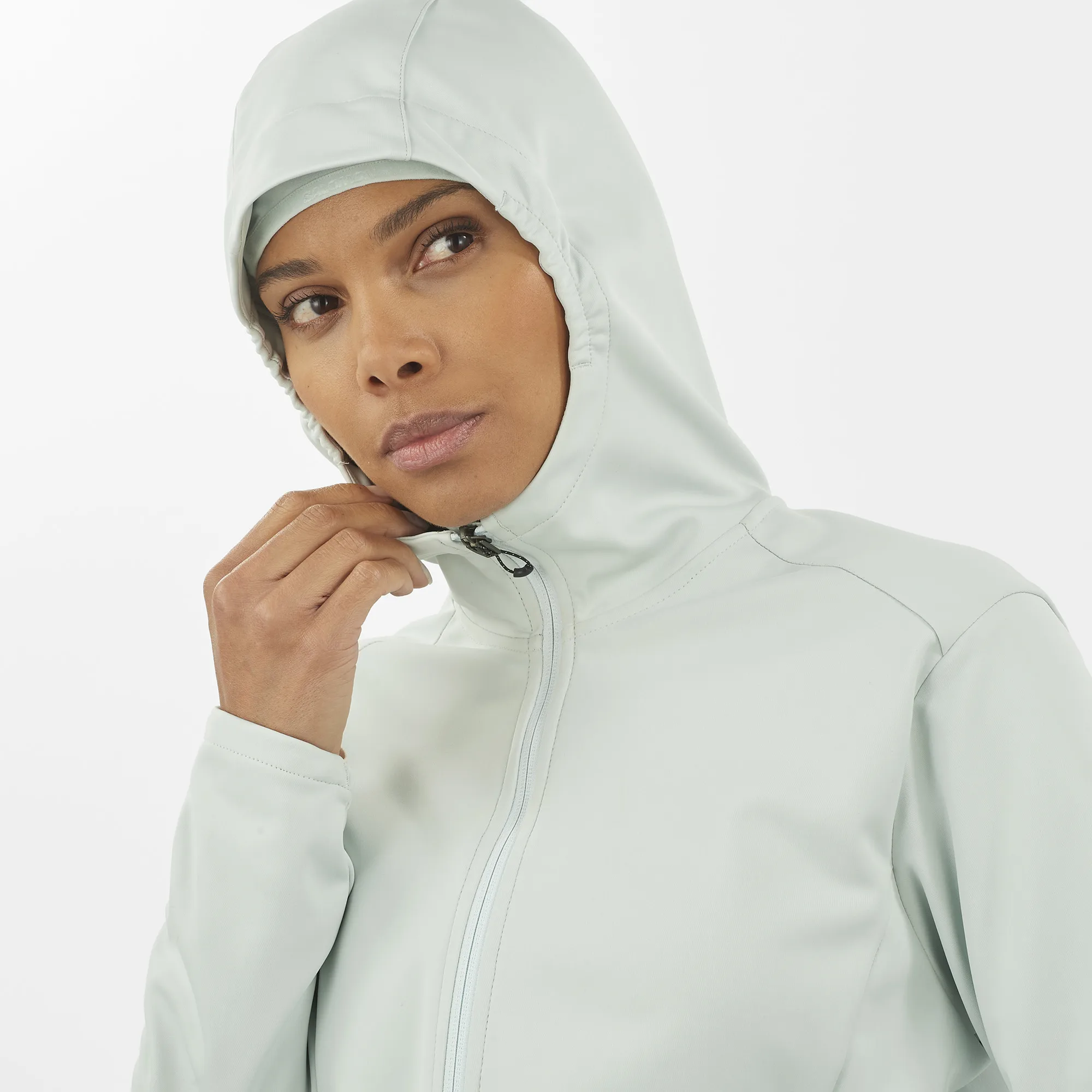 Salomon Women's GORE-TEX Softshell Jacket Misty Blue