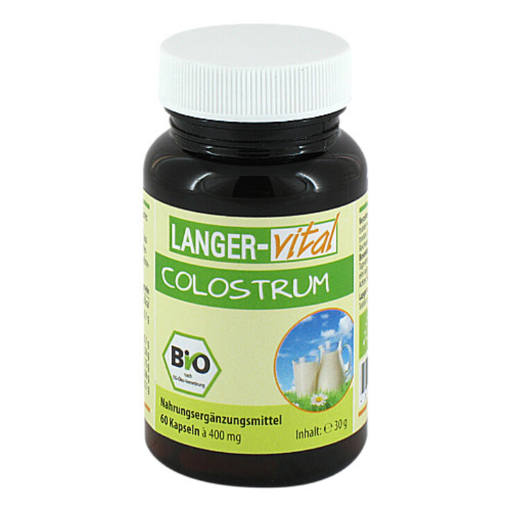 Colostrum Bio 800 mg / tgl. Kapseln, 60 St