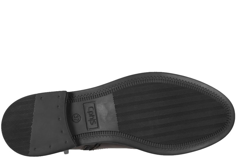 COPENHAGEN SHOES - THE MOVE VIBE ANKELSTØVLE I KASTANJEBRUNT SKIND