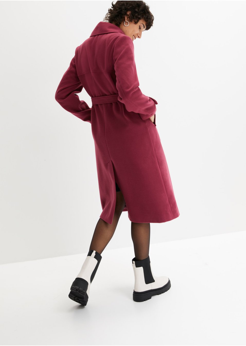 Trench-coat d'hiver