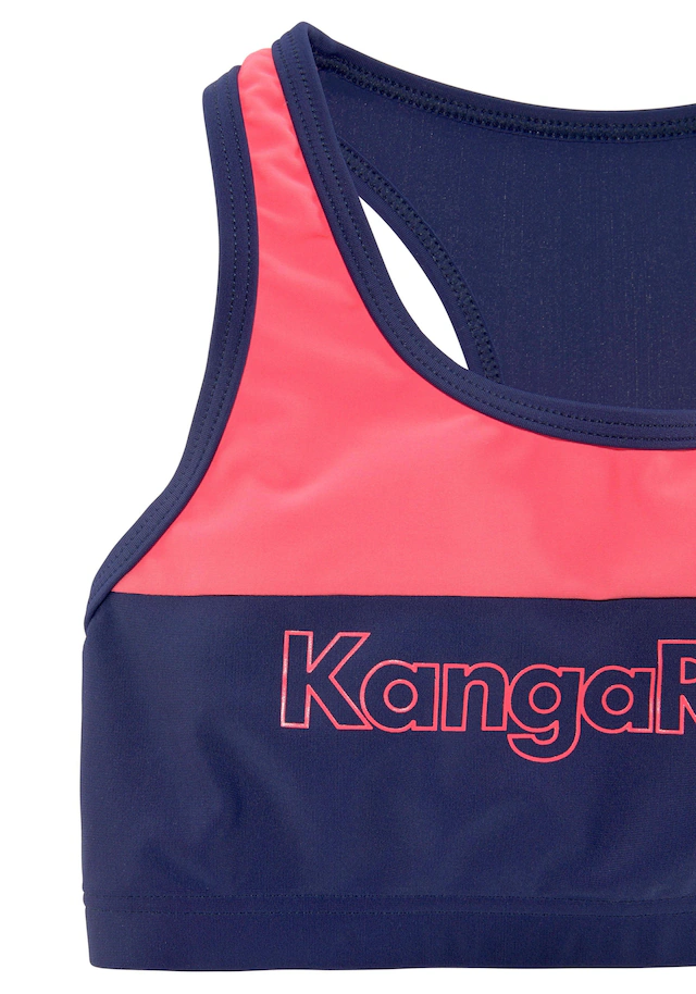 KangaROOS Bustier-Bikini »Energy Kids«, 1 Stk. im Colourblocking-Design