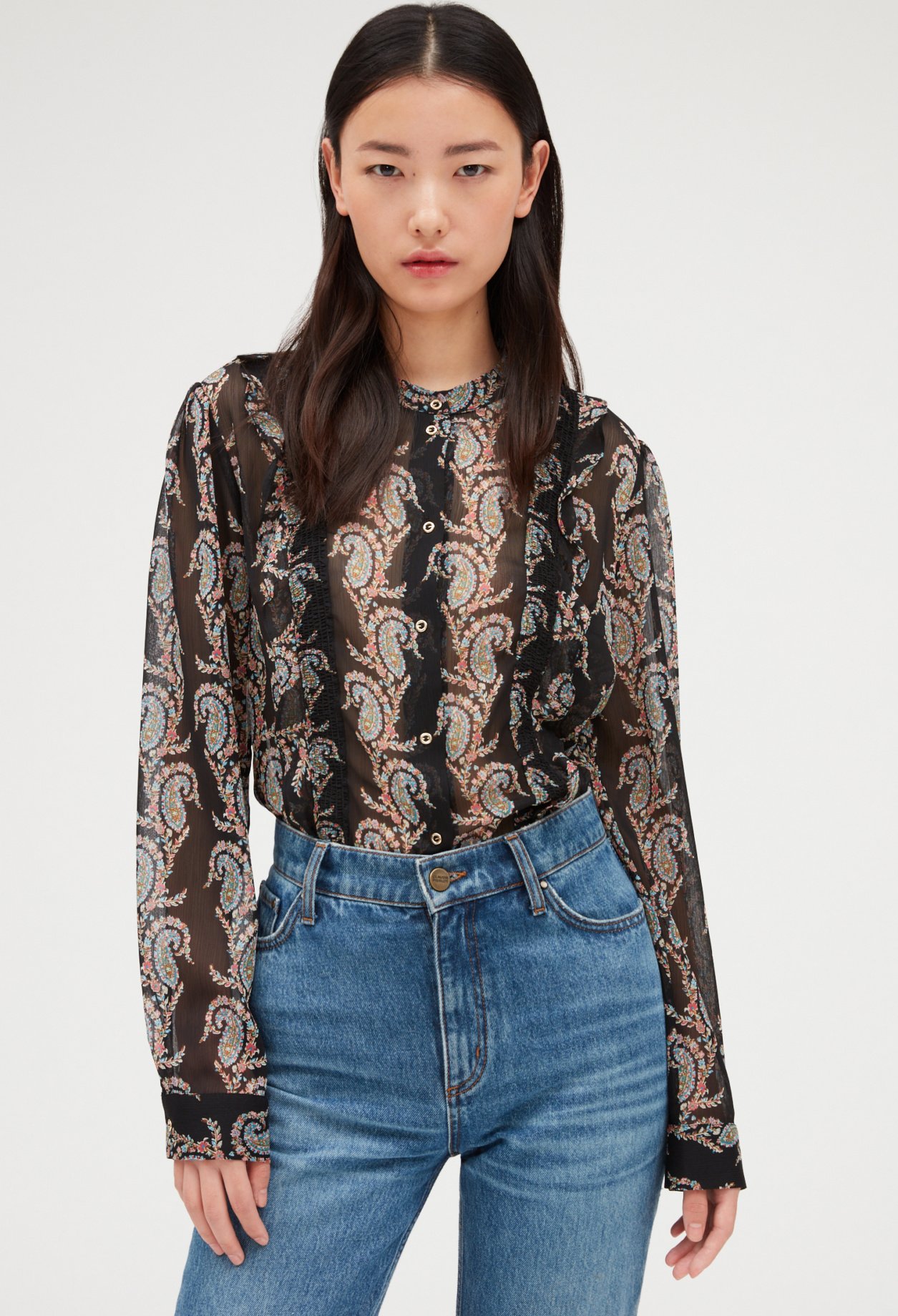 Chemise imprime cachemire