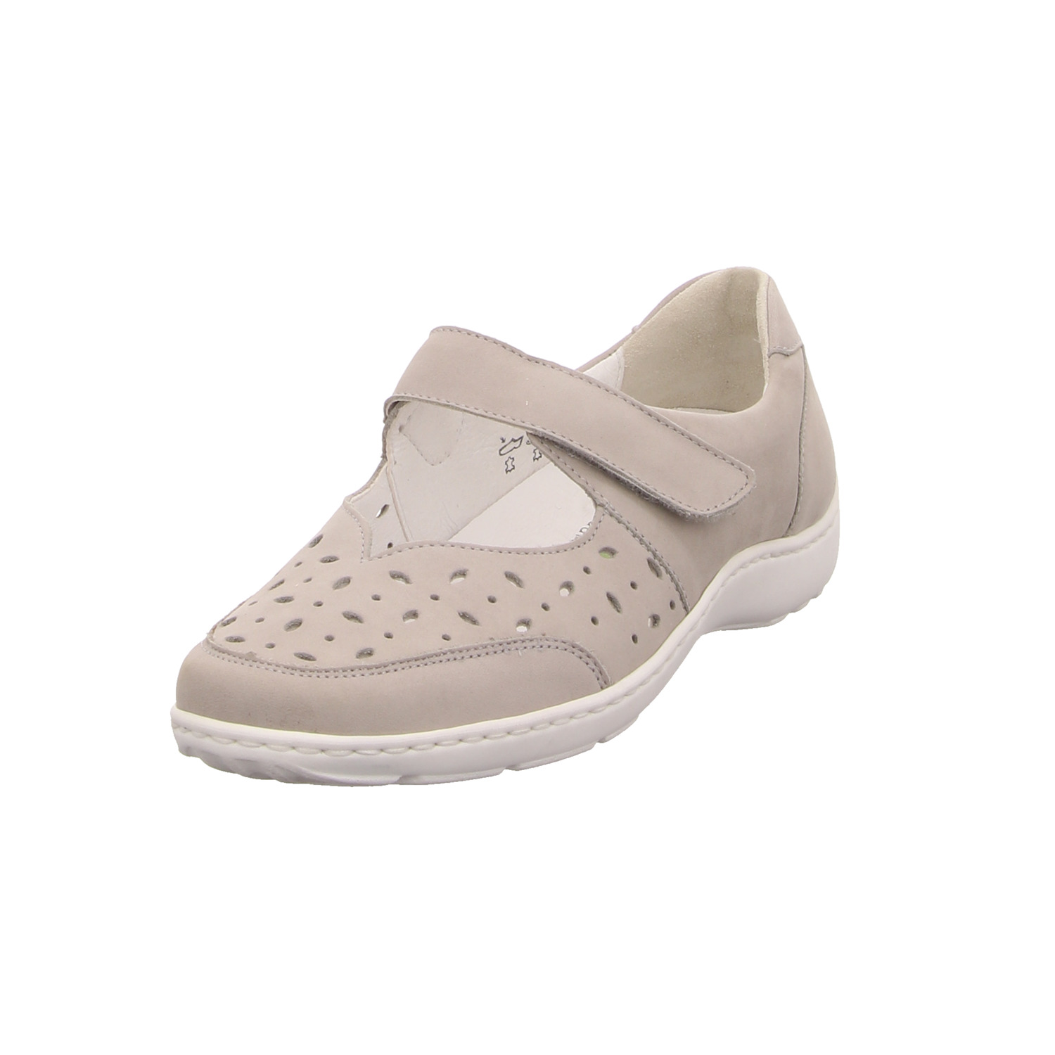 Waldläufer Spangenschuh grau grau