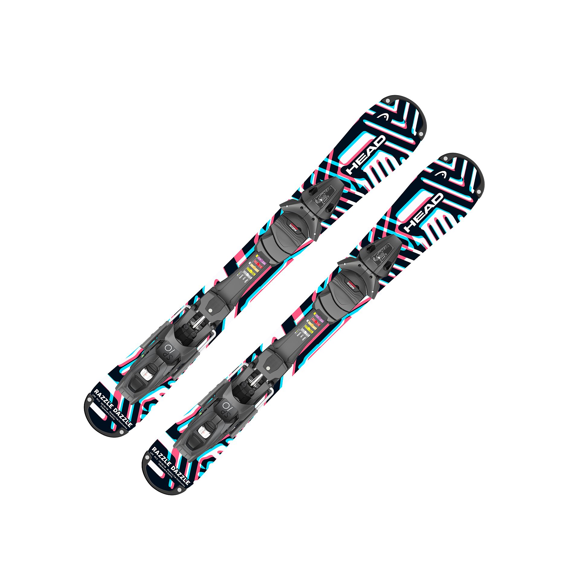 Head RazzleDazzle Kurzski 2024/25 - 94 Tyrolia SP 10 Gripwalk (DIN 3-10)