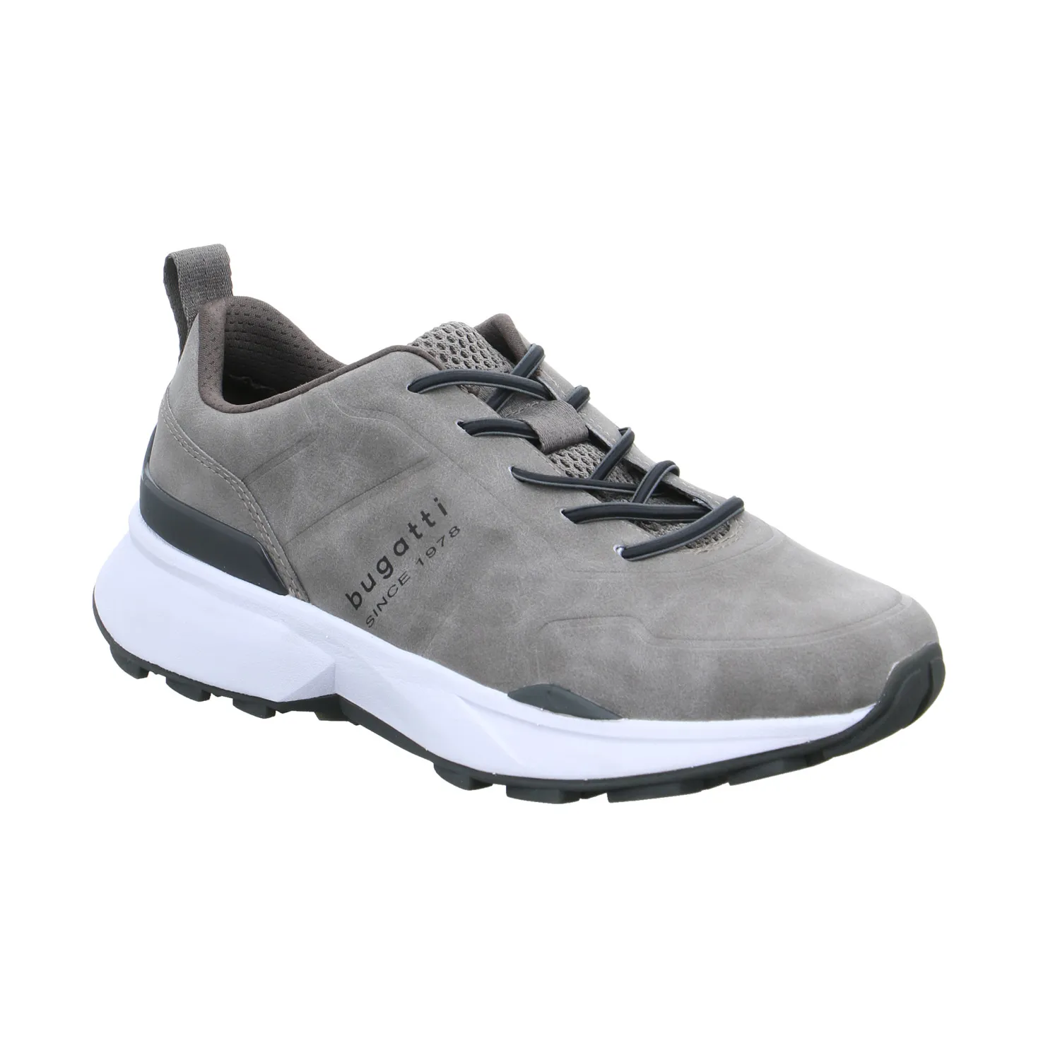 BUGATTI SHOES Halbschuhe Sneaker Taupe Lederimitat