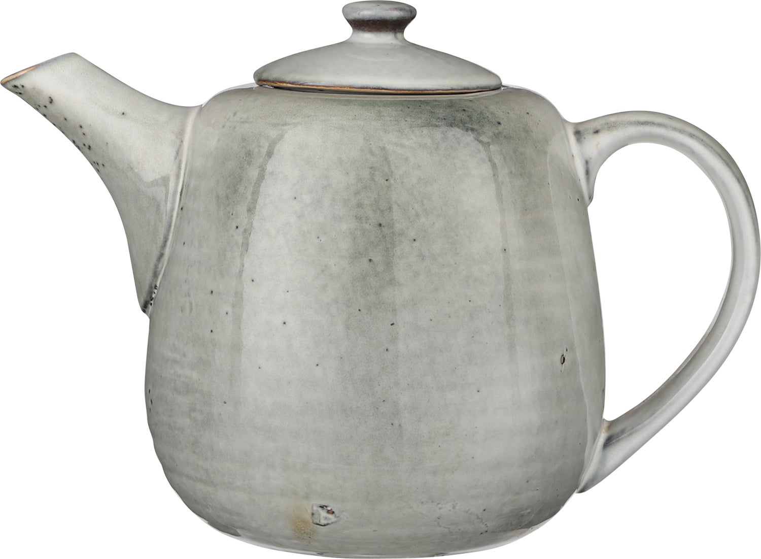 Mica Decorations theepot Tabo grijs D 25 H 17,5 cm