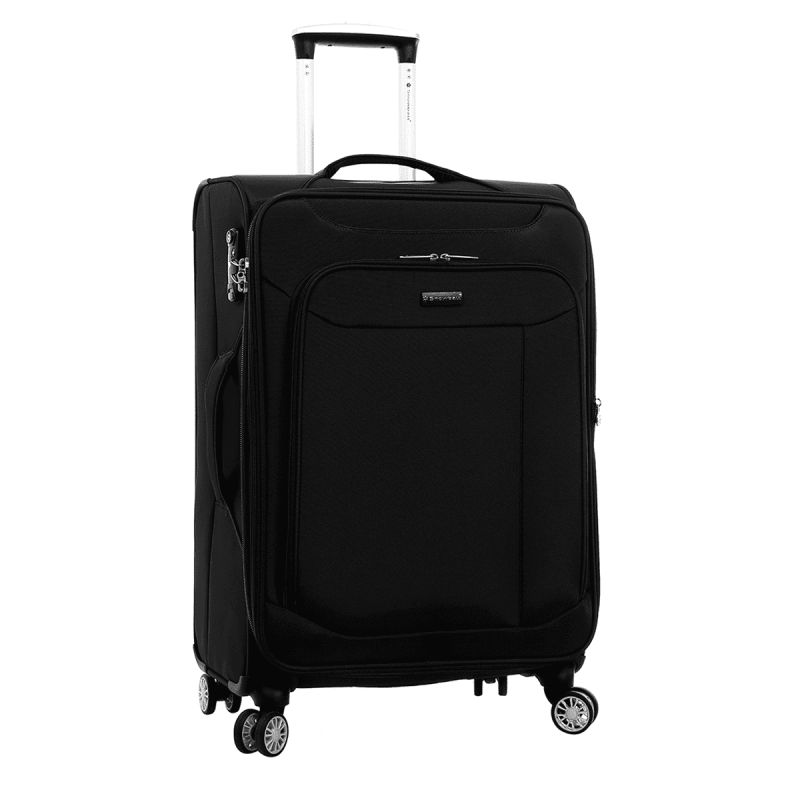 Valise souple 87303 extensible 88 cm Noir