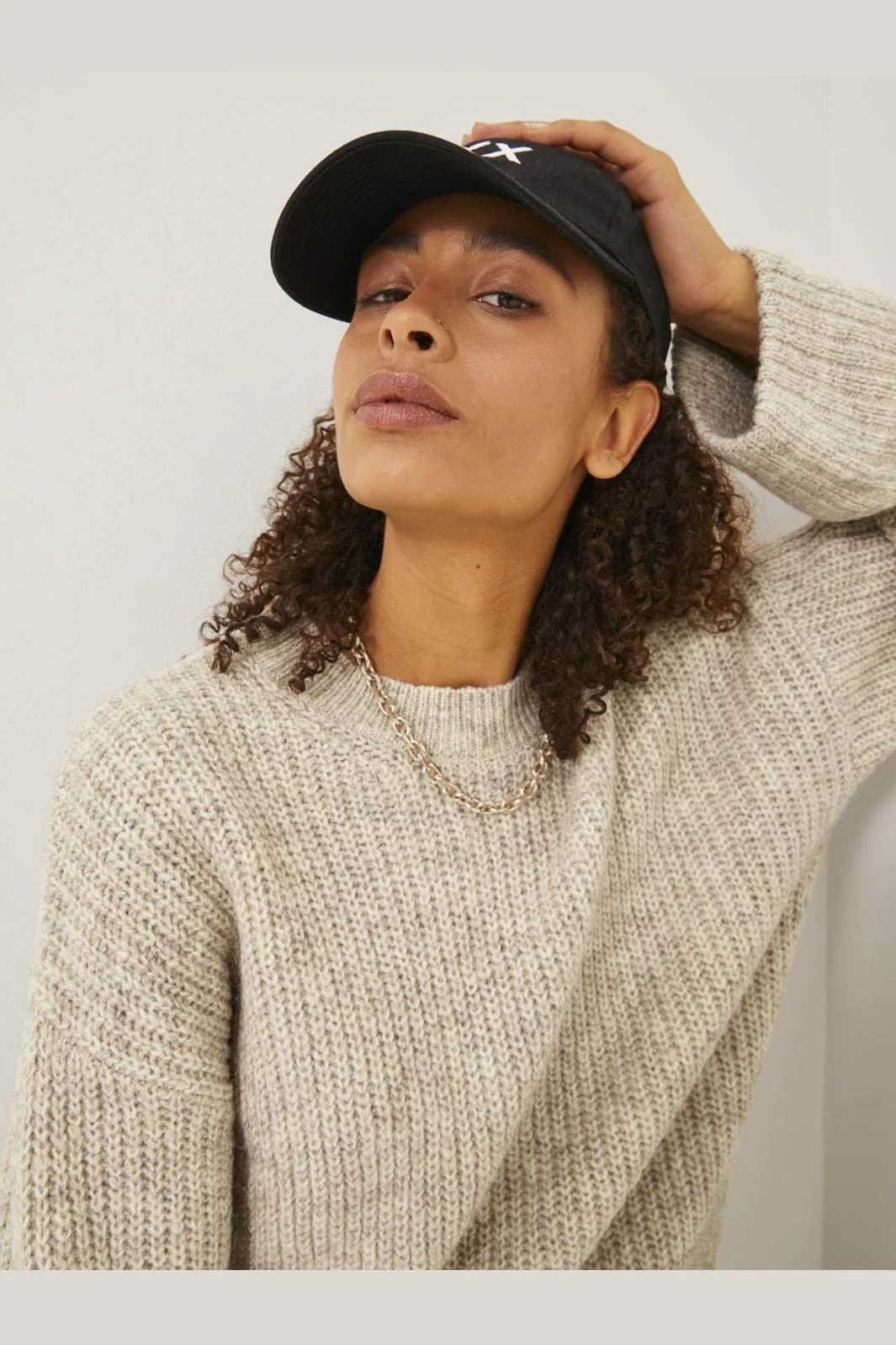 Jjxx Jxellinora Crew Neck Knit 4339029 cloud dancer