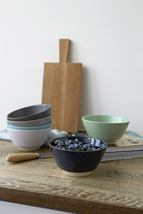 Knabstrup Keramik Knabstrup Colorit, skål, mørk grå Dark grey