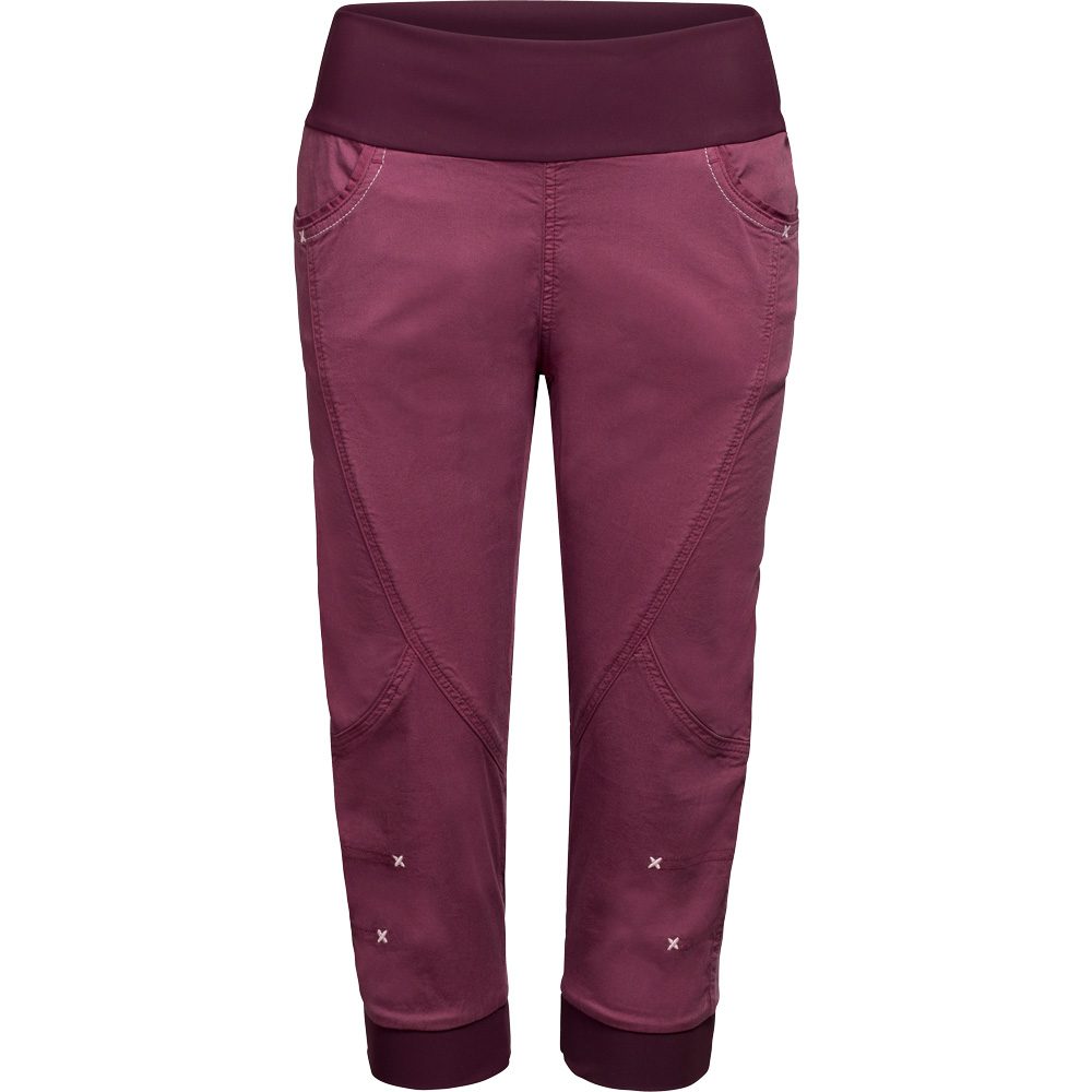 Chillaz Fuji 2.0 3/4 Kletterhose Damen dark bordeaux