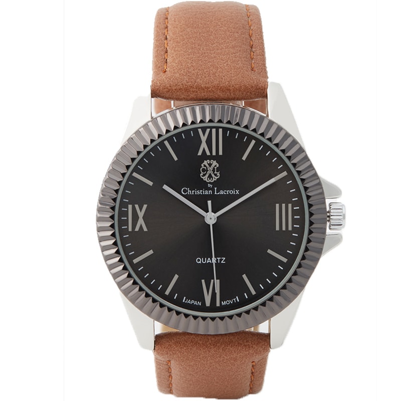 Montre - Quartz & acier inoxydable - Homme
