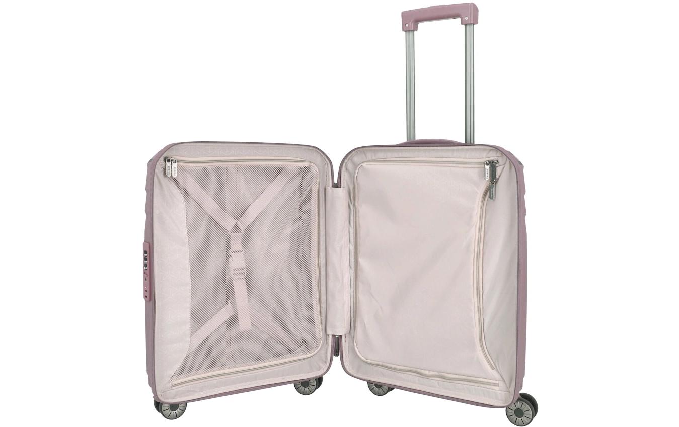 Koffer Elvaa Trolley S 41 l, RosaReisekoffer