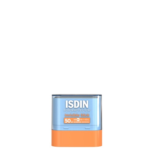 ISDIN Fotoprotector Invisible Stick Protetor Solar Zonas Sensíveis SPF50 10g