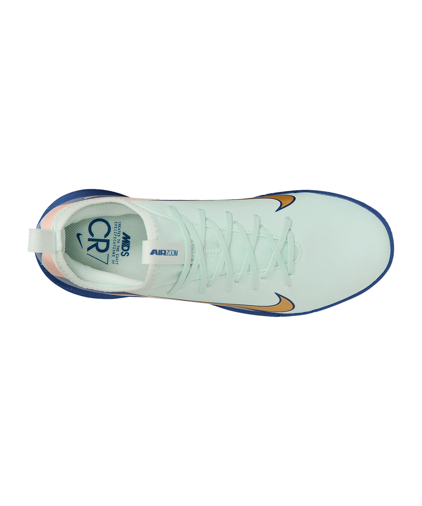 Nike Jr Air Zoom Mercurial Vapor XVI Academy IN Dream Speed 9 Kids Grün Gold F300