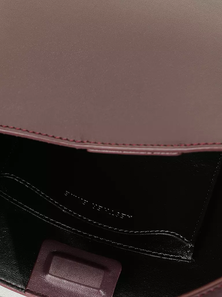 AESTHER EKME Ledertasche - Umhängetasche SAC MINI dunkelrot