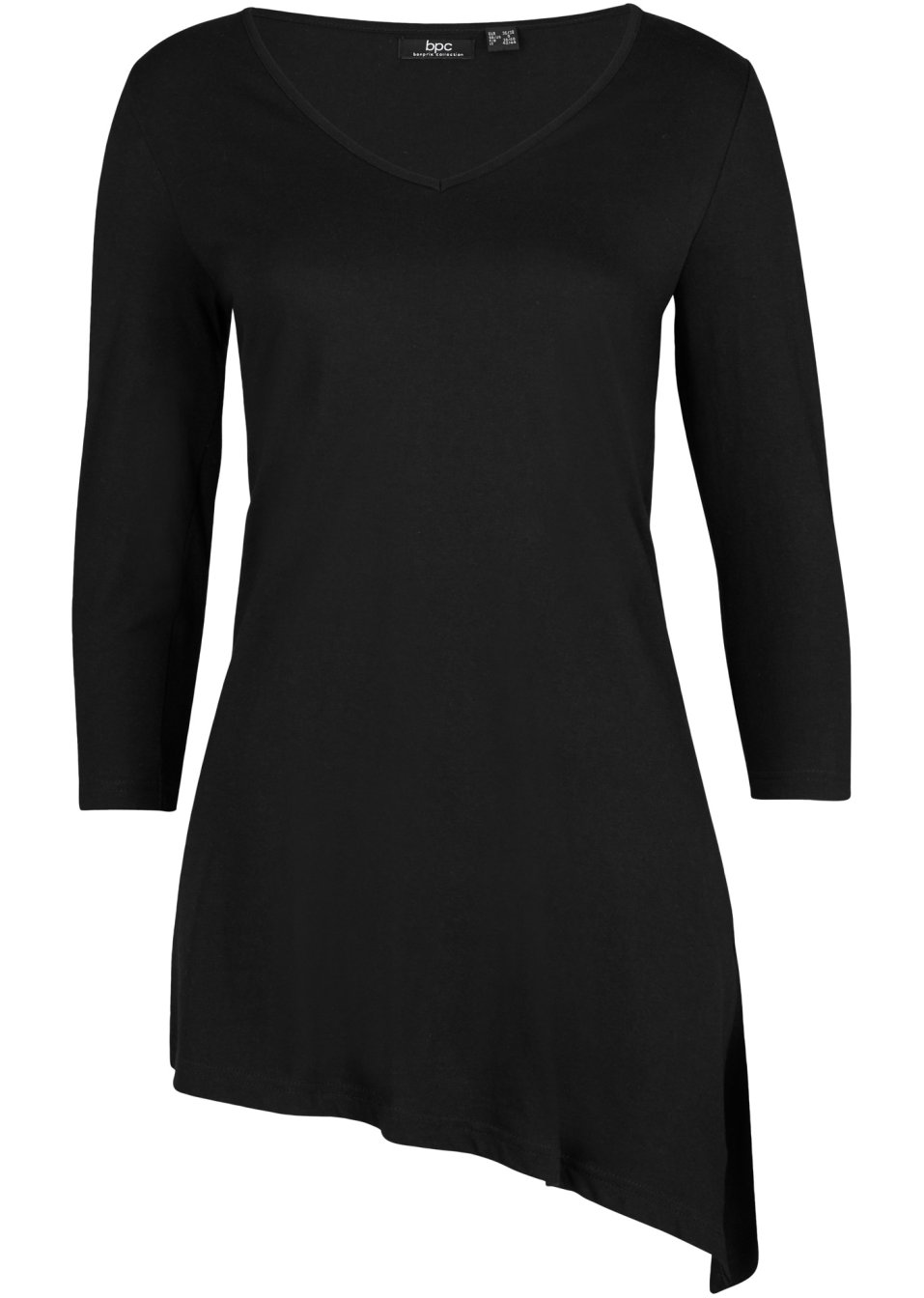T-shirt long asymétrique