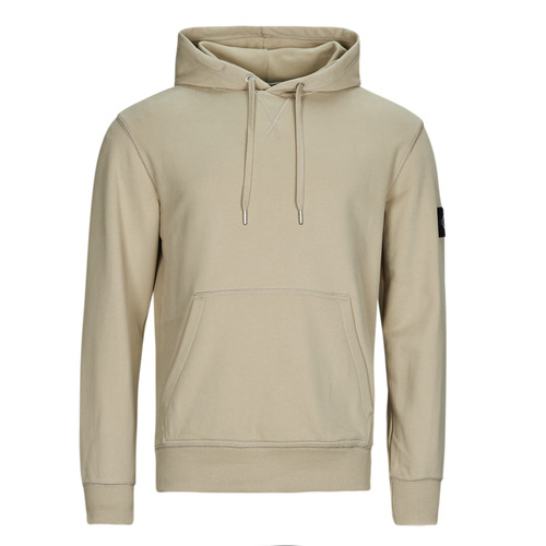 Calvin Klein Jeans - BADGE HOODIE - Beige