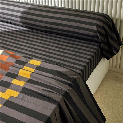 Linge de lit jeu de rayures - BECQUET CRÉATION