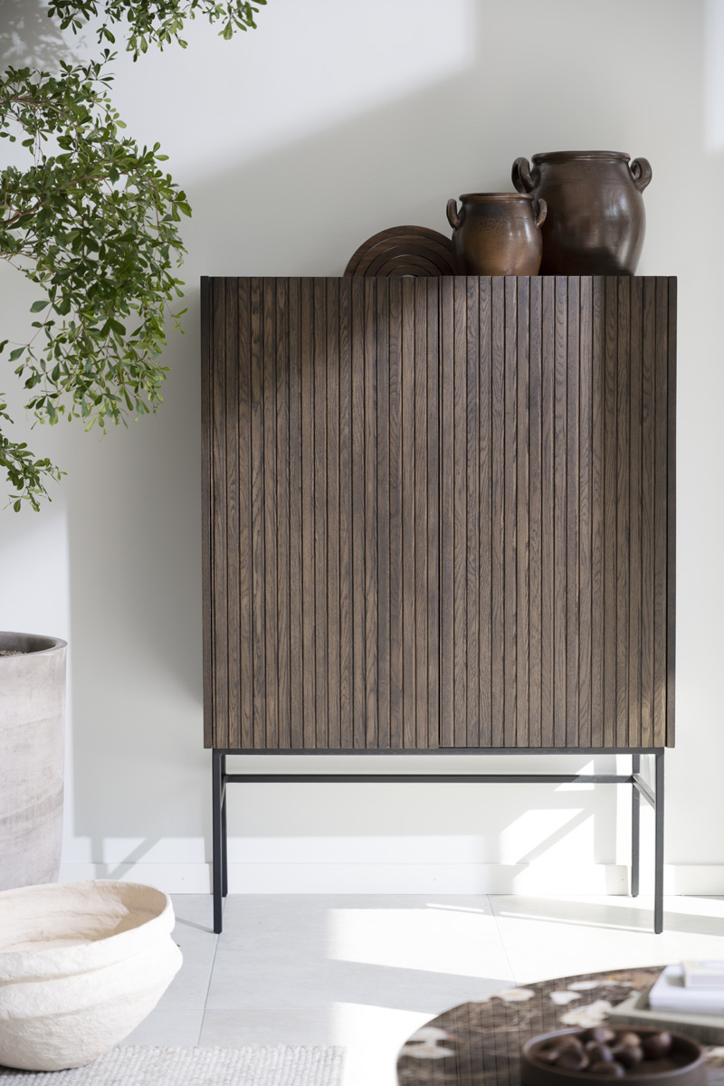 Opbergkast Halifax houten Bruin