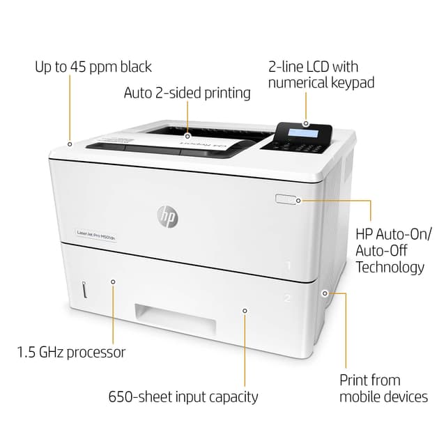 HP Laserjet Pro M501dn mono laserprinter