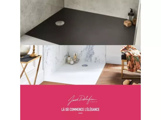 Receveur 140 x 80 JACOB DELAFON Ipso acrylique rectangle blanc