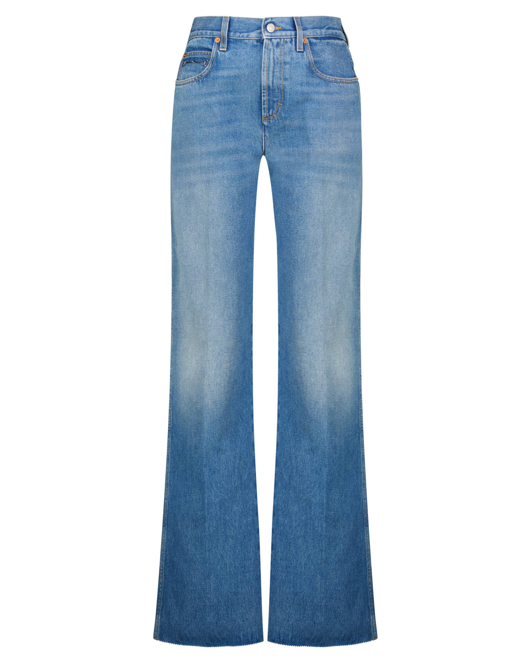 Gucci| Damen Jeans mit Horsebit-Detail