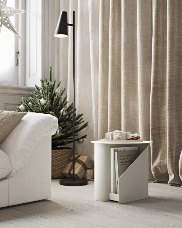 Woud Sentrum bijzettafel warm grey