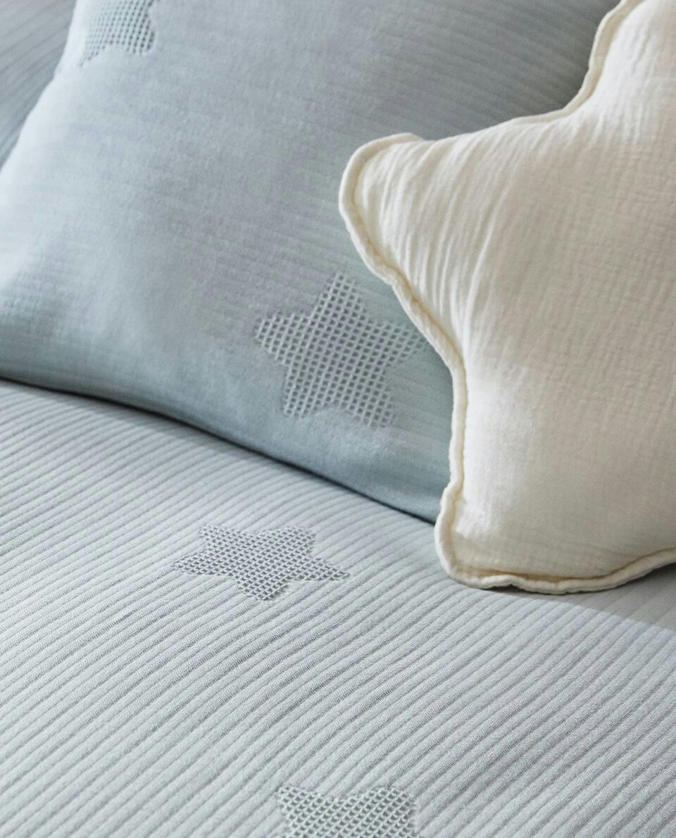 COLCHA DE CAMA COM ESTRELA