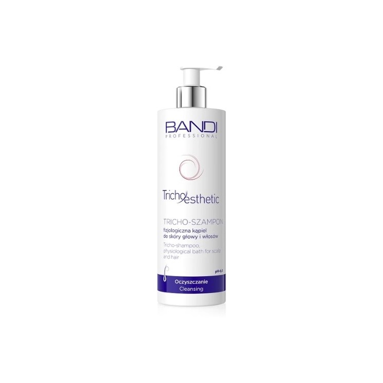 Bandi Tricho Shampoo, physiologisches Bad für Kopfhaut und Haar, 400 ml