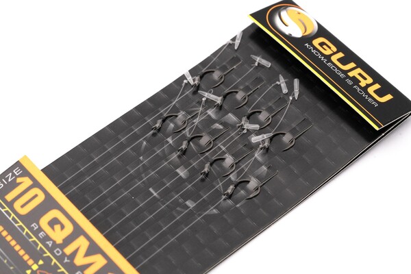 Bas de ligne coup Guru QM1 Speedstop Ready Rigs 10cm (8 pcs)
