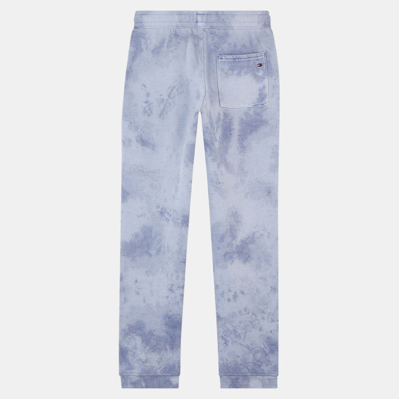 Tommy Hilfiger Jogging ajusté en Coton motif Tie & dye bleu