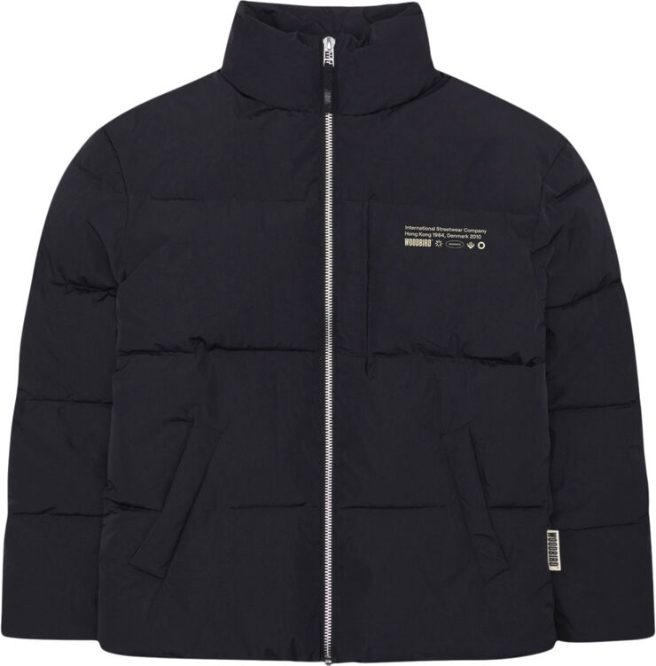 Woodbird WBDapper Puff Jacket Black