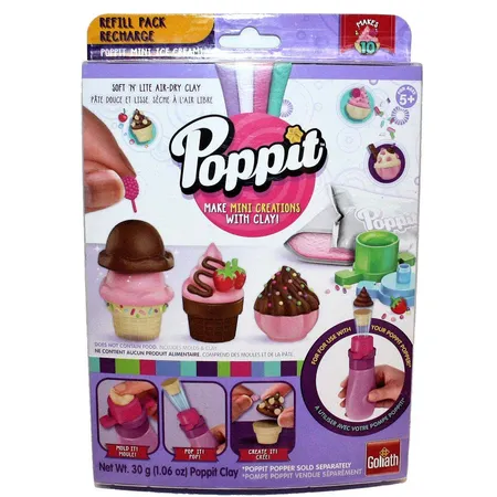 Goliath Toys Poppit Knetset Backstube Nachfüllpack