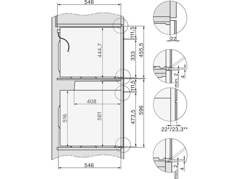 Miele Einbaubackofen H 7264-60 B Schwarz A Backofen