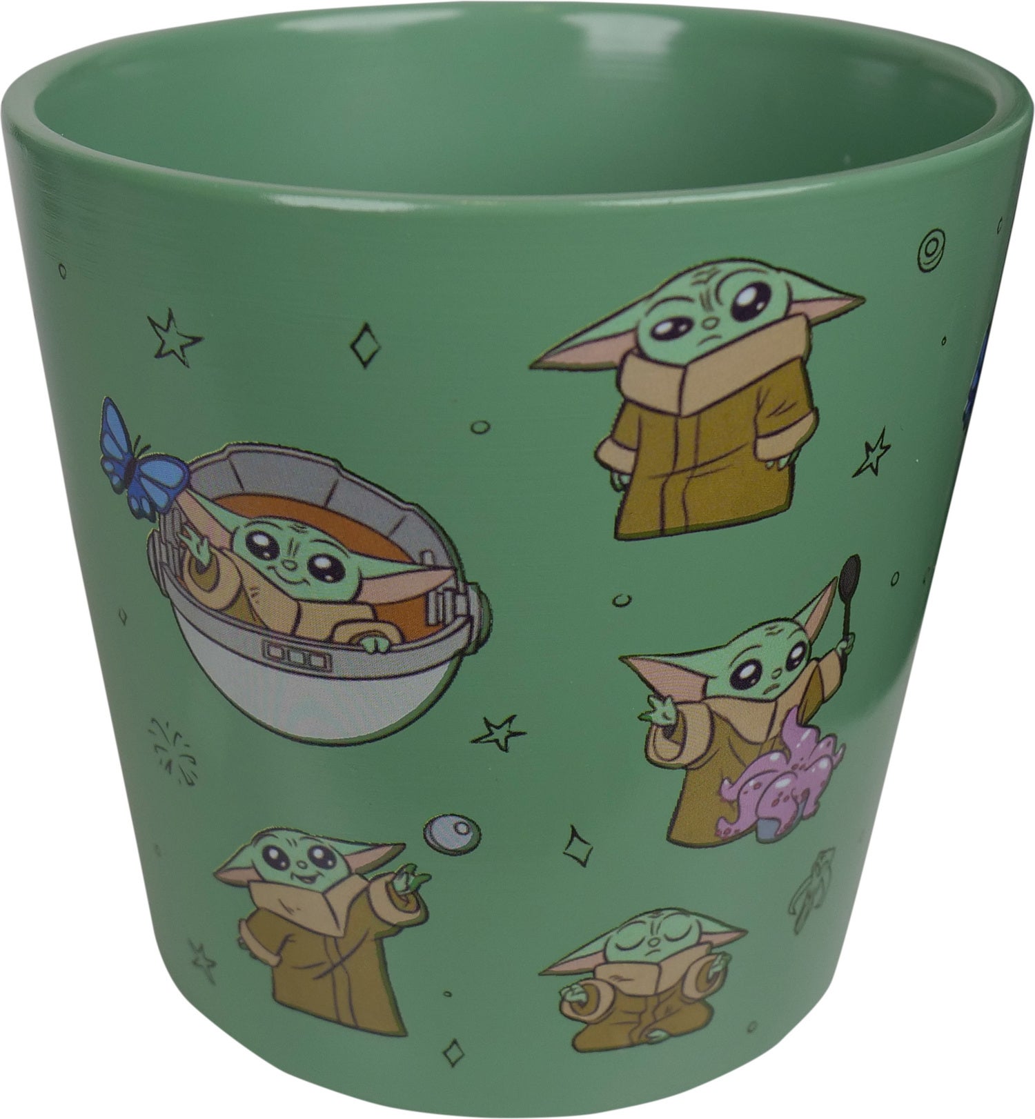 Disney bloempot Star Wars grogu groen D 14,5 H 14 cm
