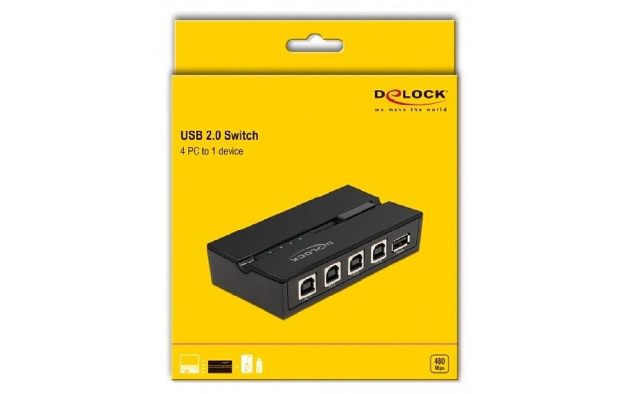 USB-Switch 11493Sharing-Switch für vier Computer