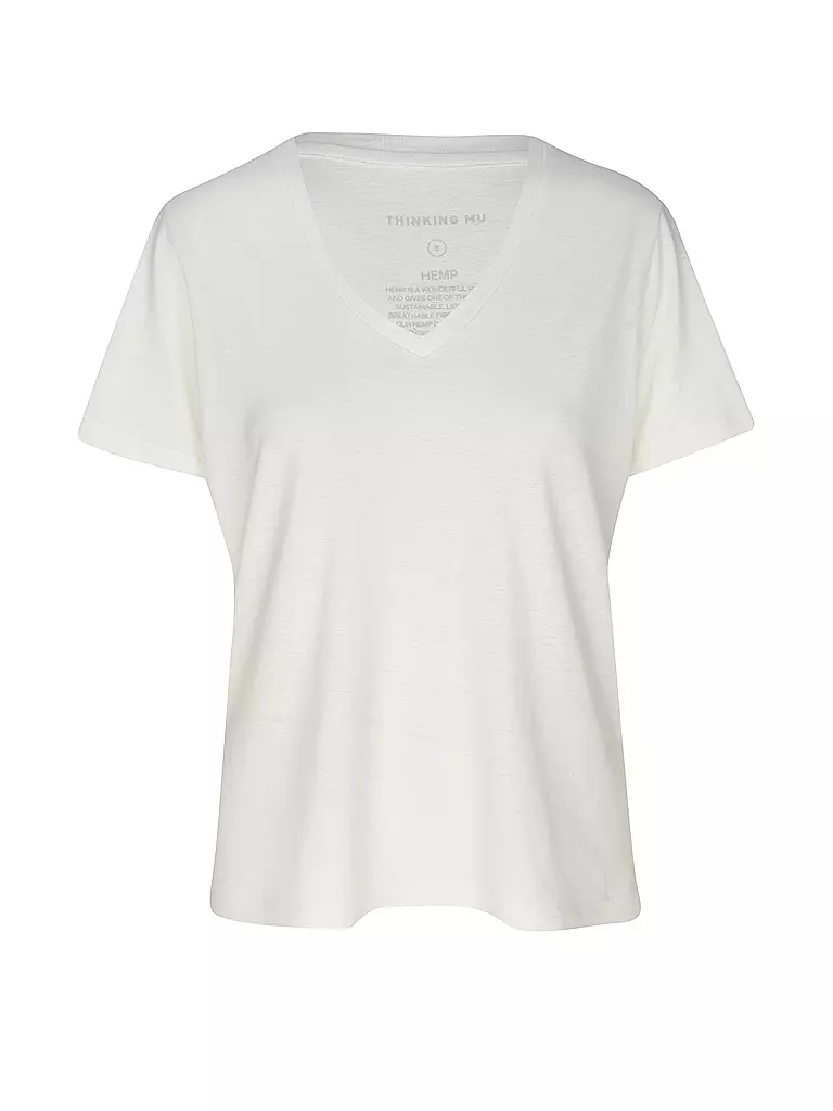 THINKING MU T-Shirt CLAVEL creme