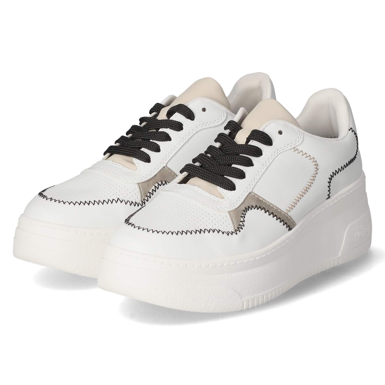 Rieker Low Sneaker - weiß