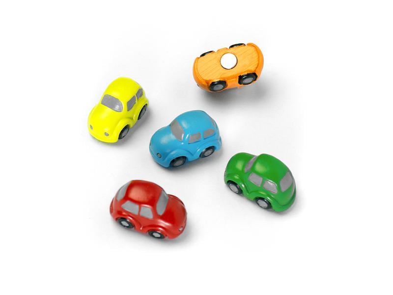 Trendform Haftmagnet Auto 5er Set, Mehrfarbig Magnete für Ihre Notizen und Bilder