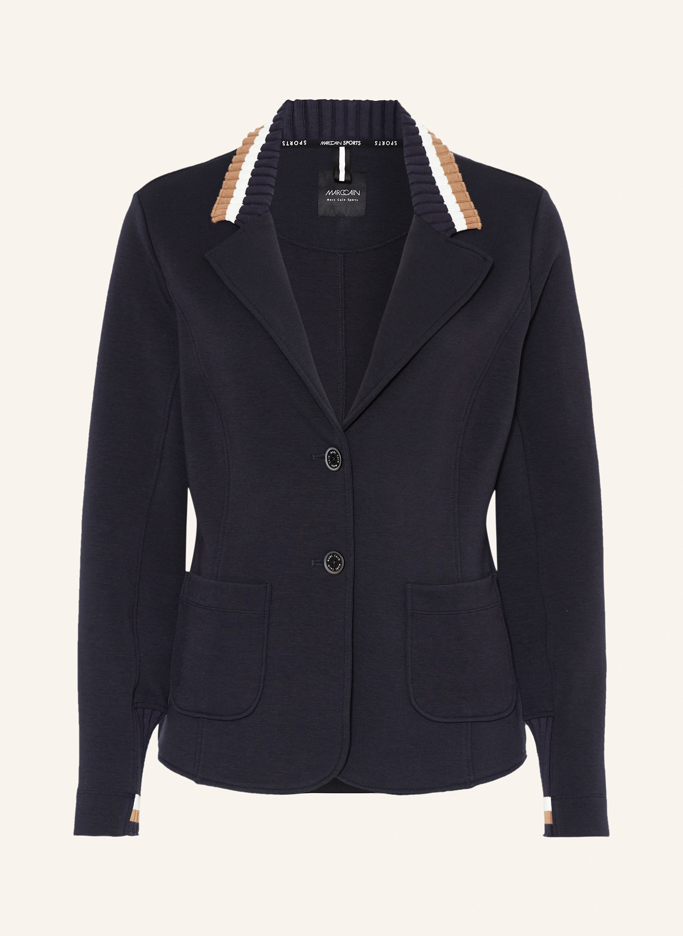 MARC CAIN Jerseyblazer im Materialmix