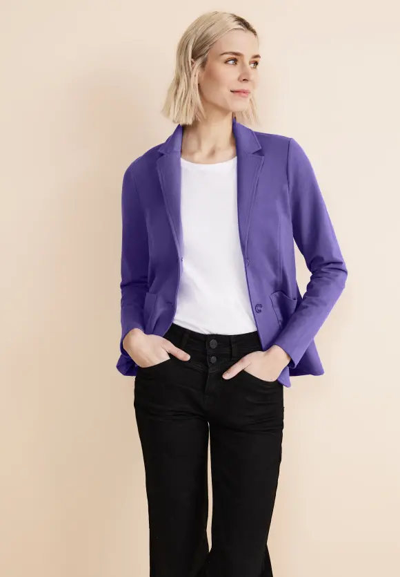Basic Blazer - elderflower purple